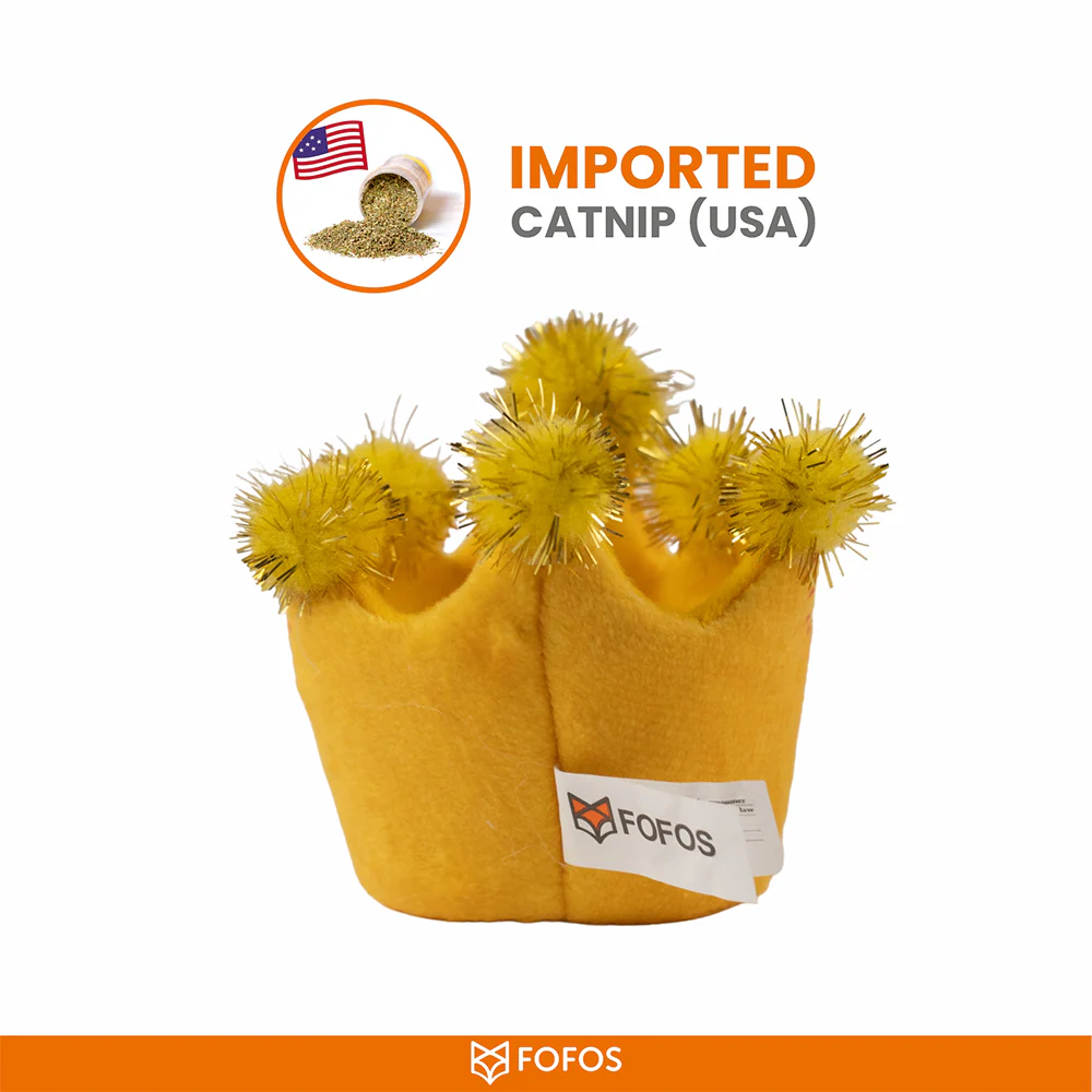Barkbutler x Fofos Birthday Crown Catnip Toy for Cats - Image 6