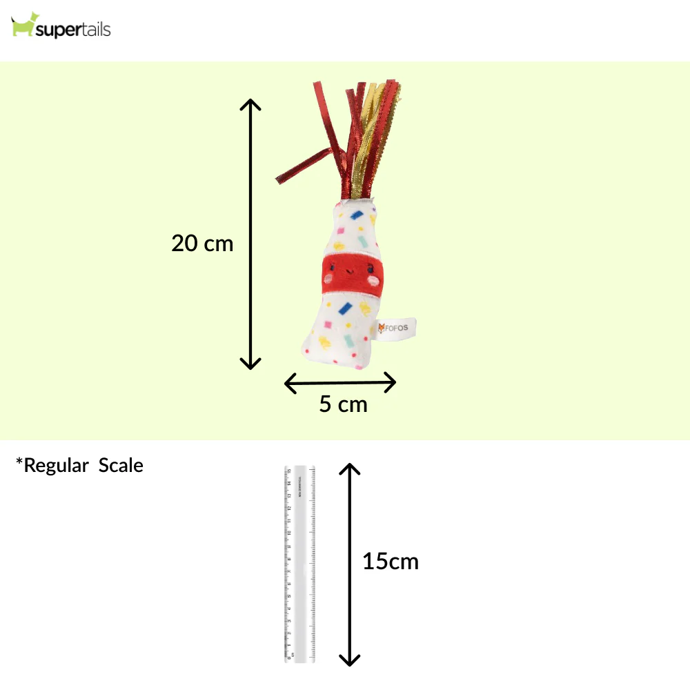 Barkbutler x Fofos Birthday Drink Catnip Toy for Cats - Image 2