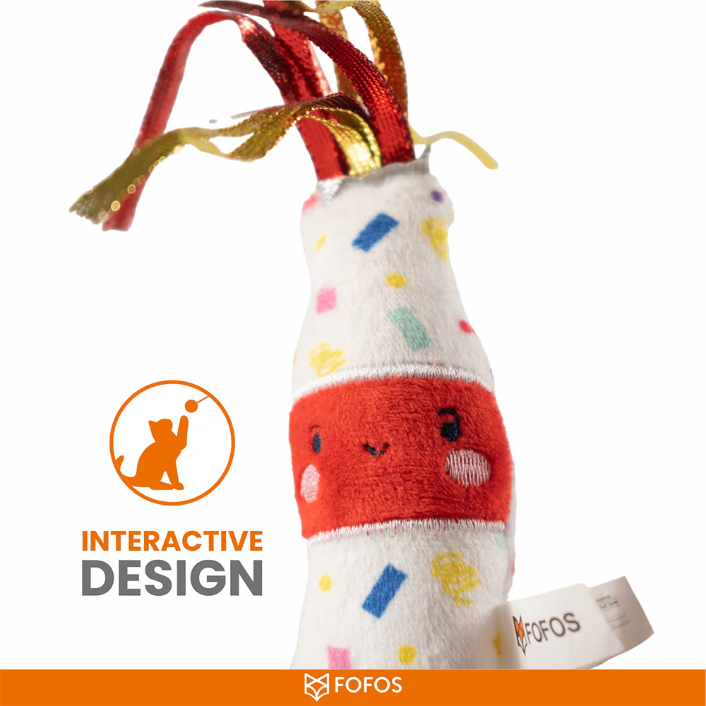 Barkbutler x Fofos Birthday Drink Catnip Toy for Cats - Image 4