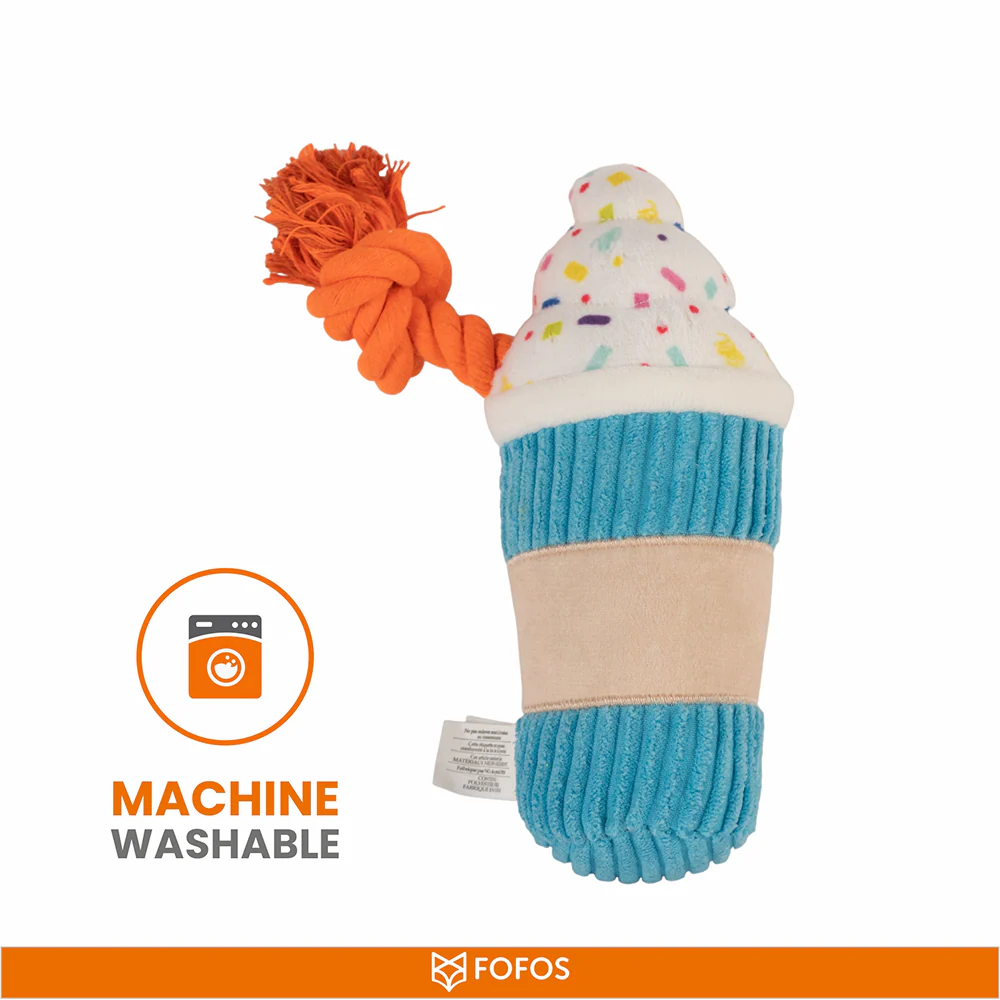 Barkbutler x Fofos Birthday Drink Plush Toy for Dogs - Image 7