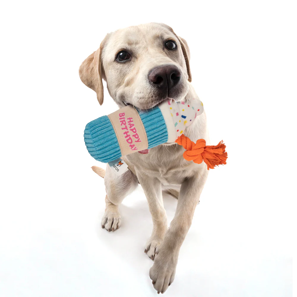 Barkbutler x Fofos Birthday Drink Plush Toy for Dogs - Image 8