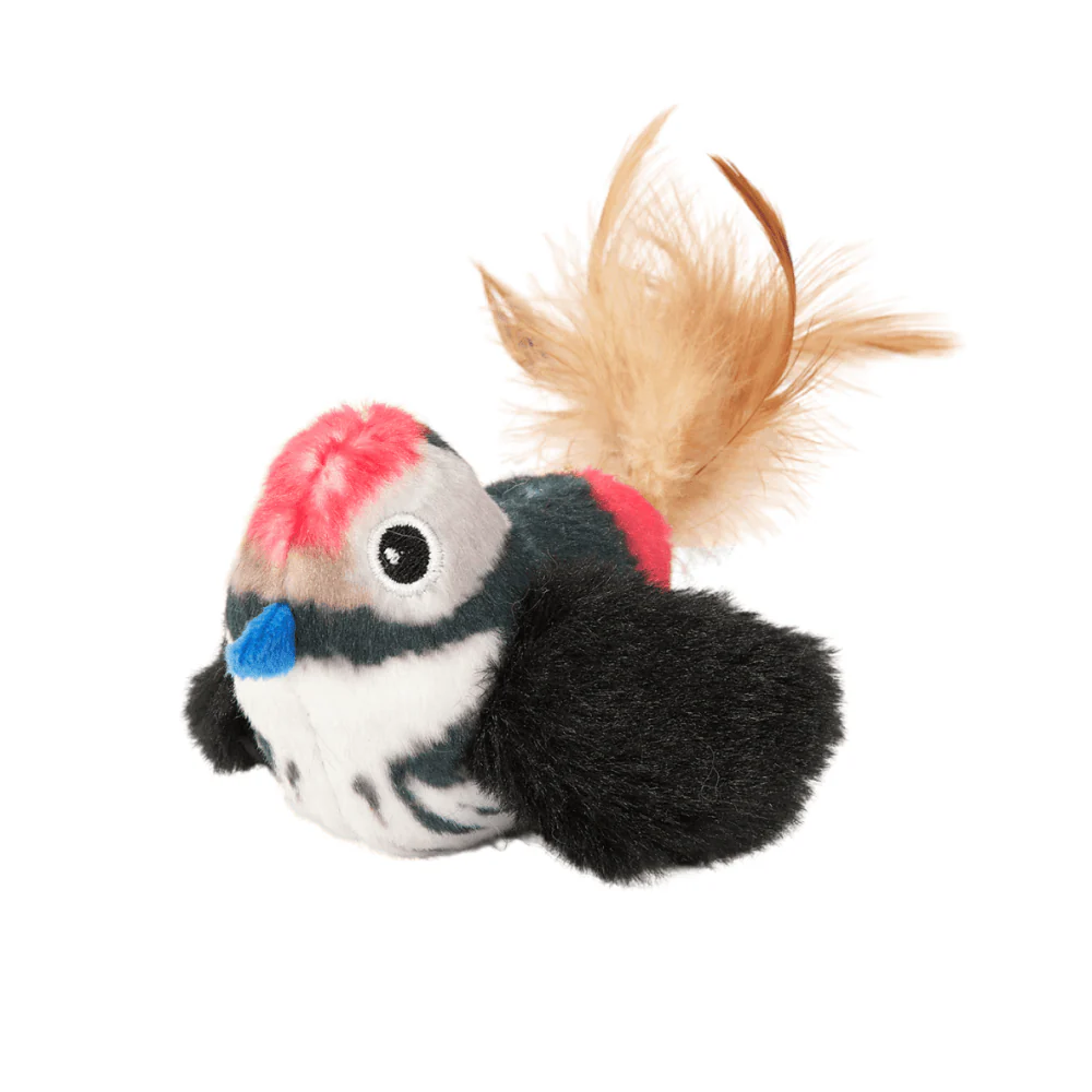 Barkbutler x Fofos Black Bird with Catnip Balls Interactive Toy for Cats (Black) - Image 2