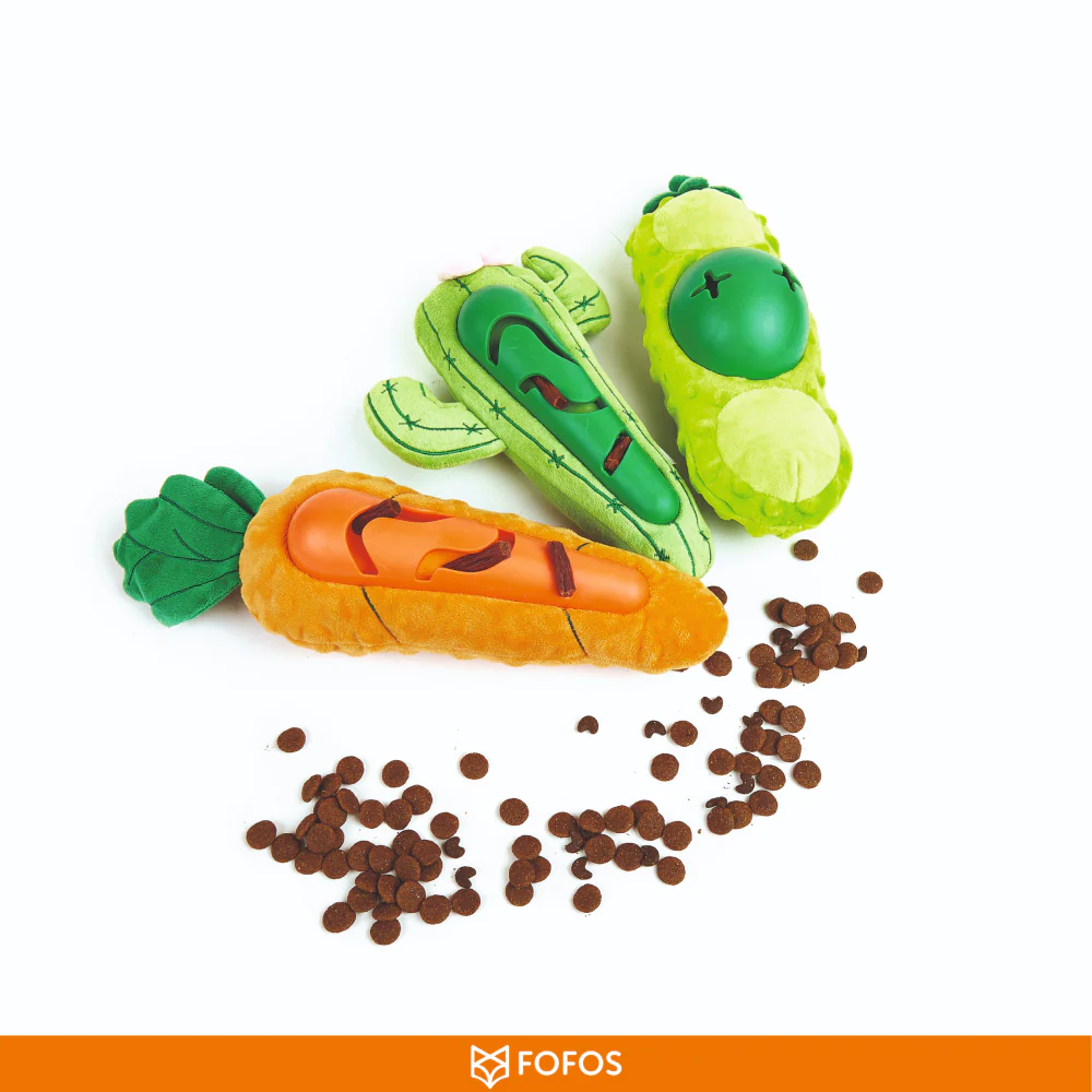 Barkbutler x Fofos Cactus Treat Toy for Dogs (Green) - Image 4