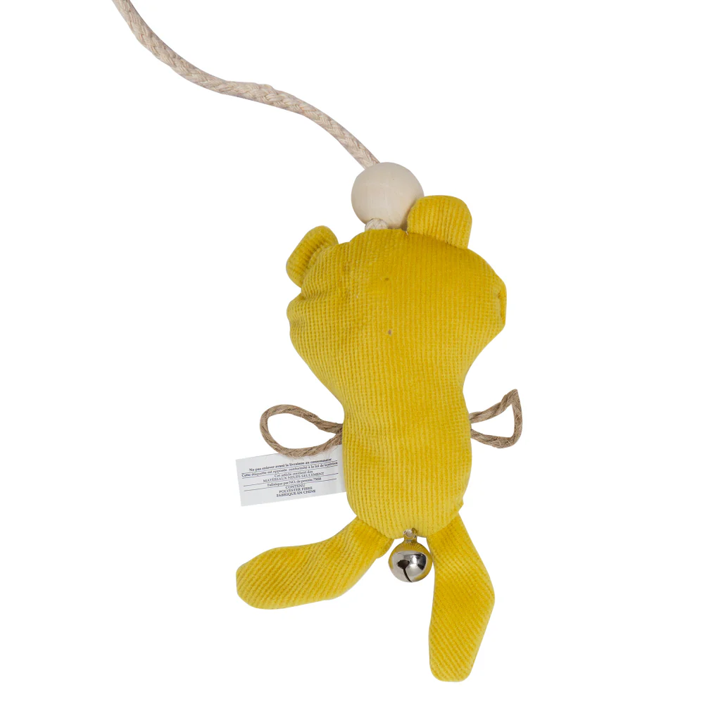 Barkbutler x Fofos Cat Wand Tiger Toy for Cats (Yellow) - Image 6