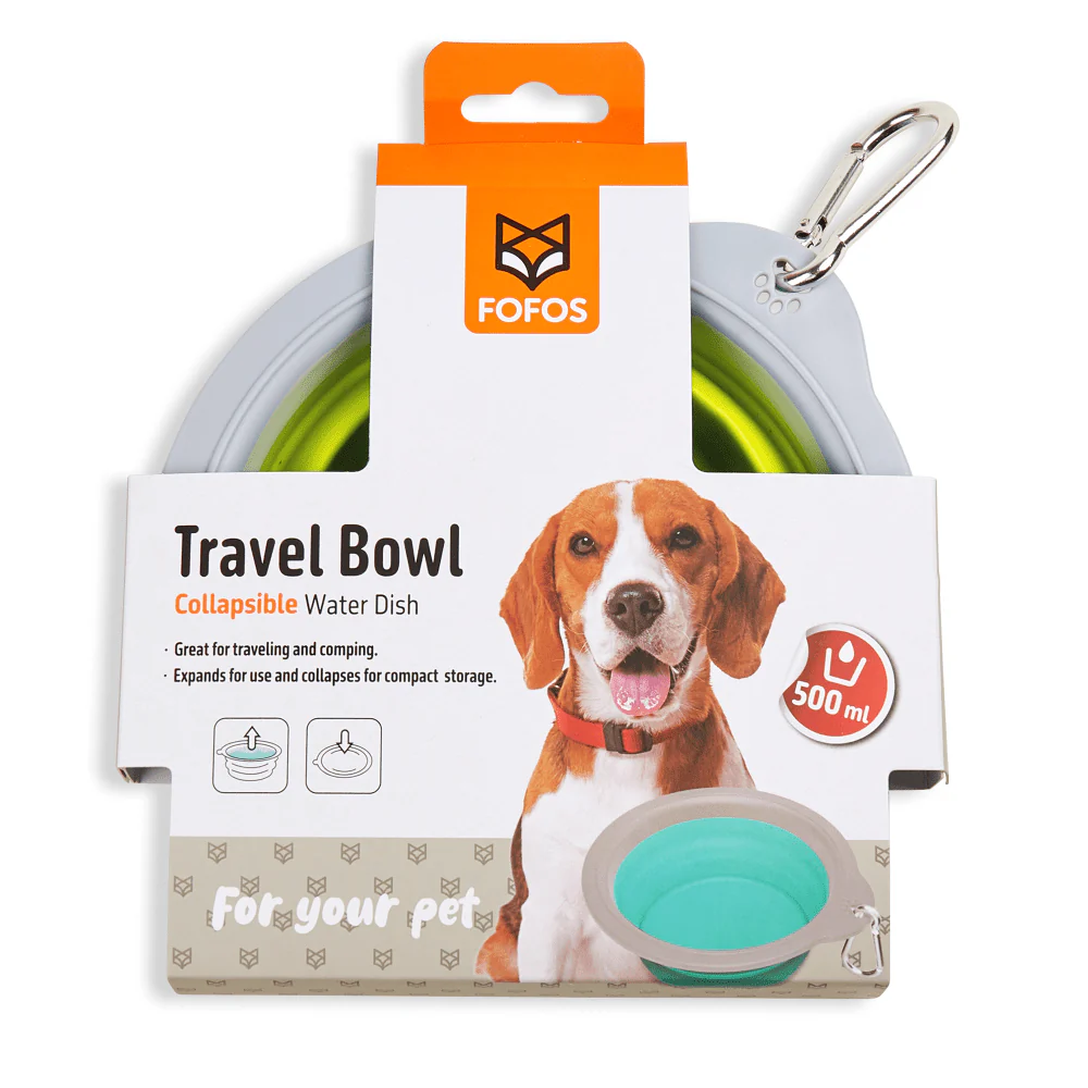 Barkbutler x Fofos Collapsible Bowl for Dogs (Green) - Image 3