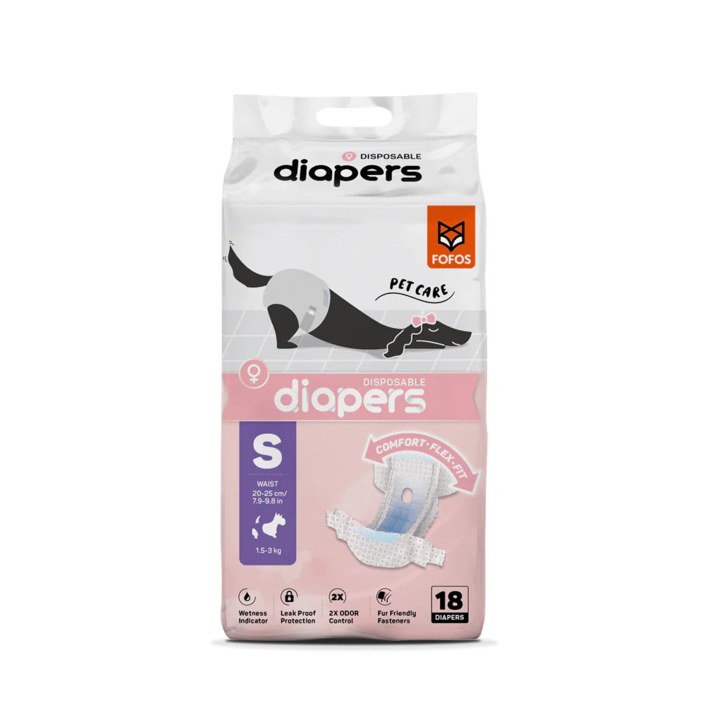 Barkbutler x Fofos Diaper for Female Dogs (25x33cm) - Image 13