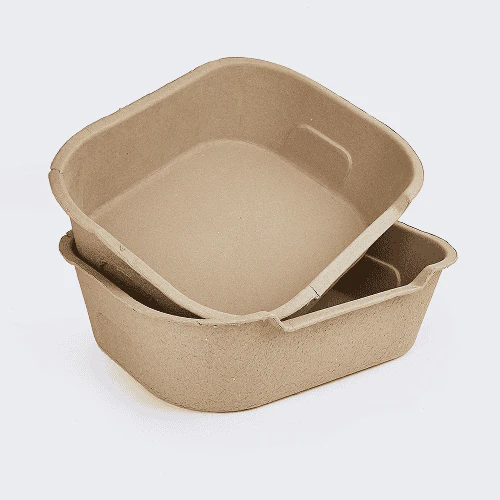 Barkbutler x Fofos Disposable Litter Box for Cats (Beige) - Image 3