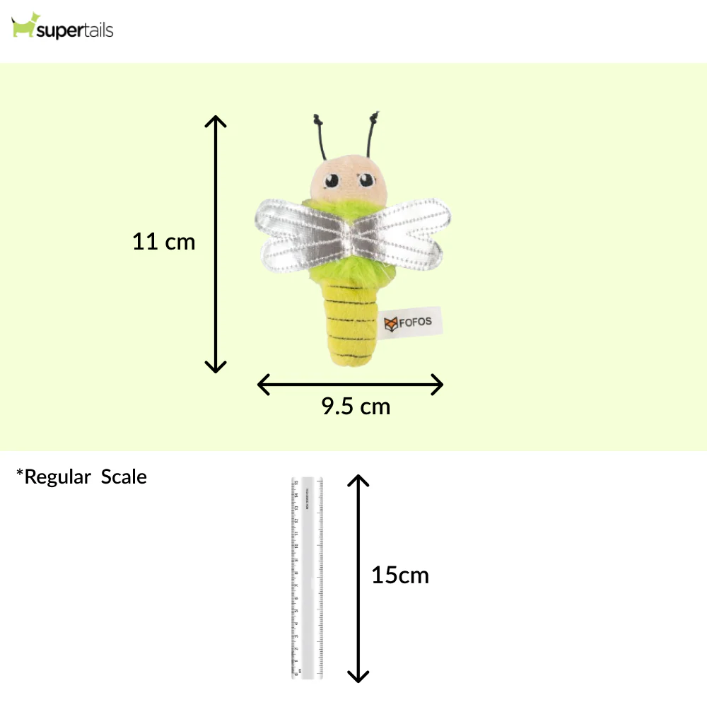 Barkbutler x Fofos Dragonfly Catnip Toy for Cats - Image 2