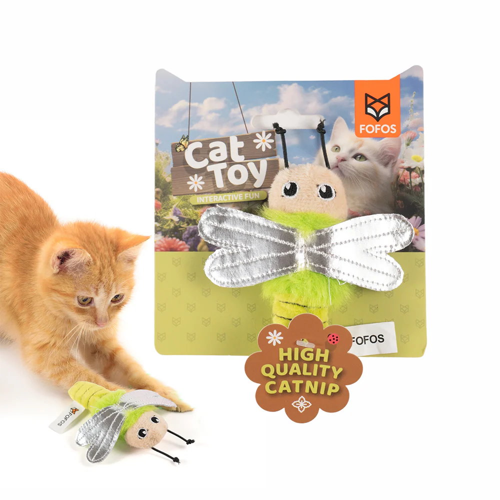 Barkbutler x Fofos Dragonfly Catnip Toy for Cats - Image 3