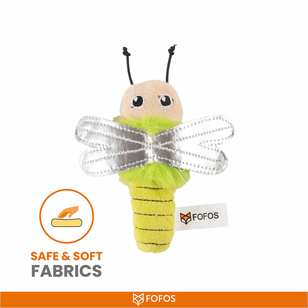 Barkbutler x Fofos Dragonfly Catnip Toy for Cats - Image 4