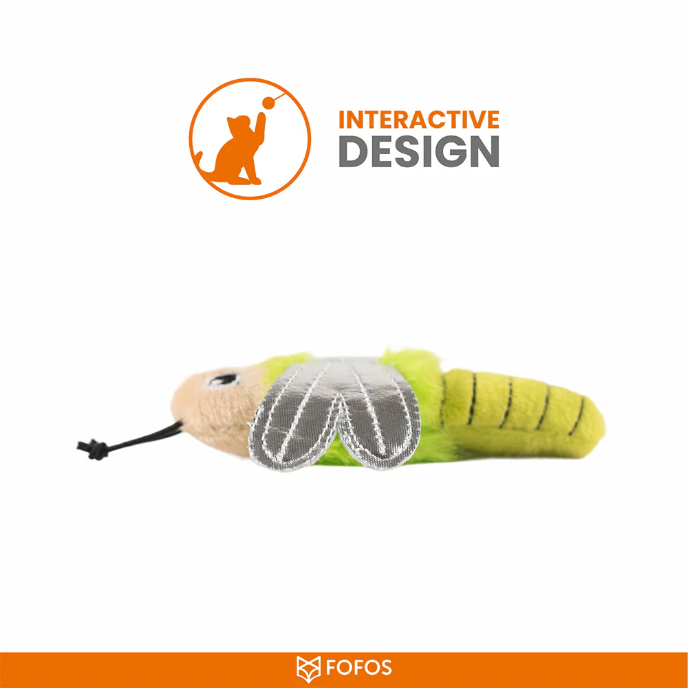 Barkbutler x Fofos Dragonfly Catnip Toy for Cats - Image 5