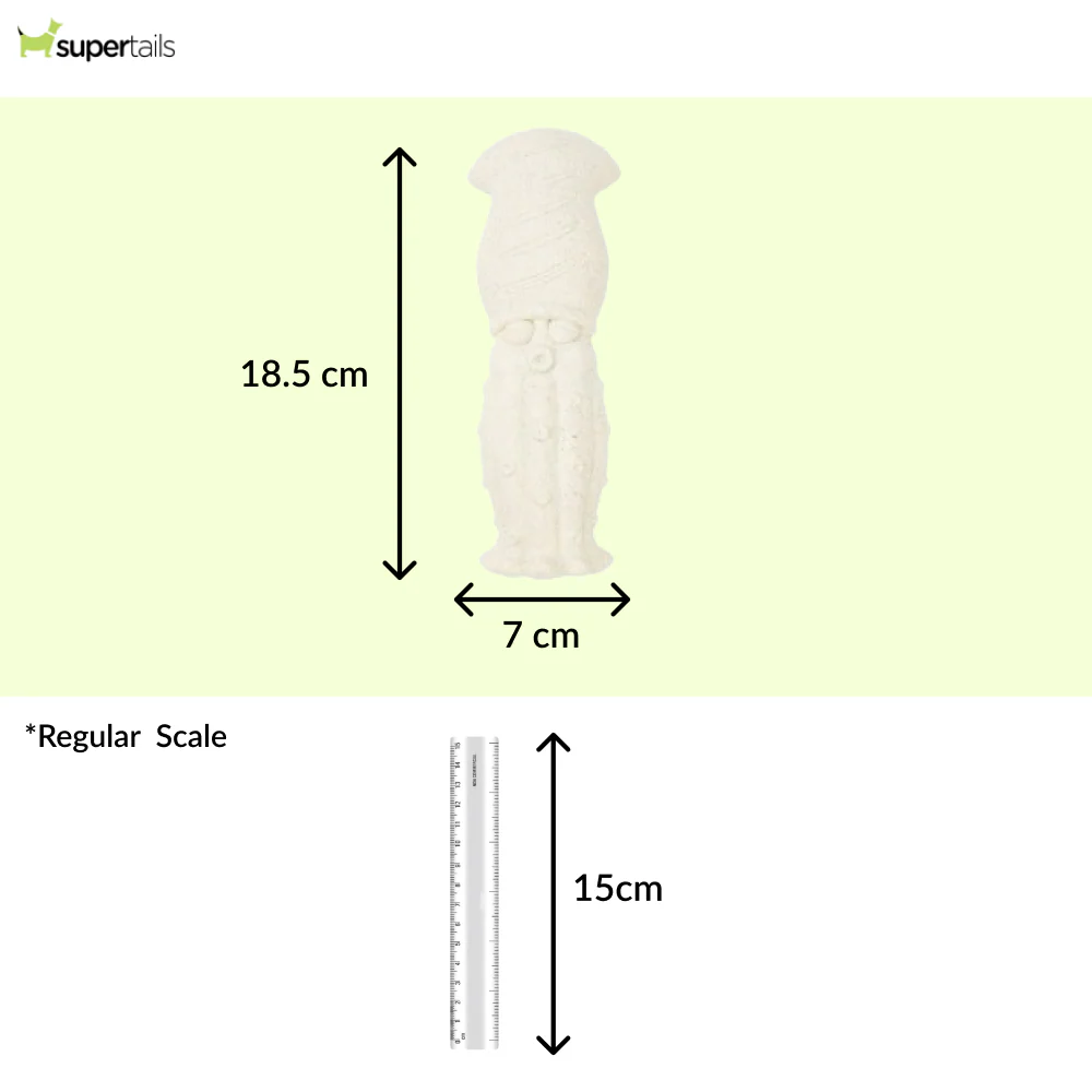 Barkbutler x Fofos Durable Sea Bass Chew Toy for Dogs - Image 2
