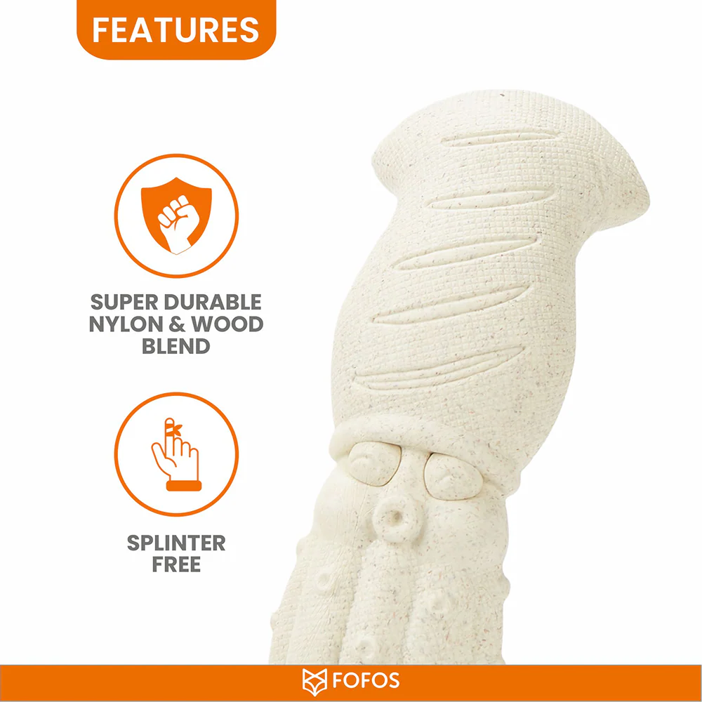 Barkbutler x Fofos Durable Sea Bass Chew Toy for Dogs - Image 5