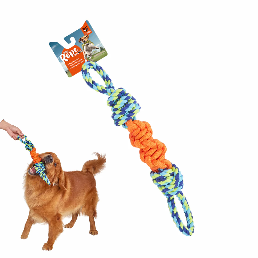 Barkbutler x Fofos Flossy Rope Toy for Dogs - Image 3