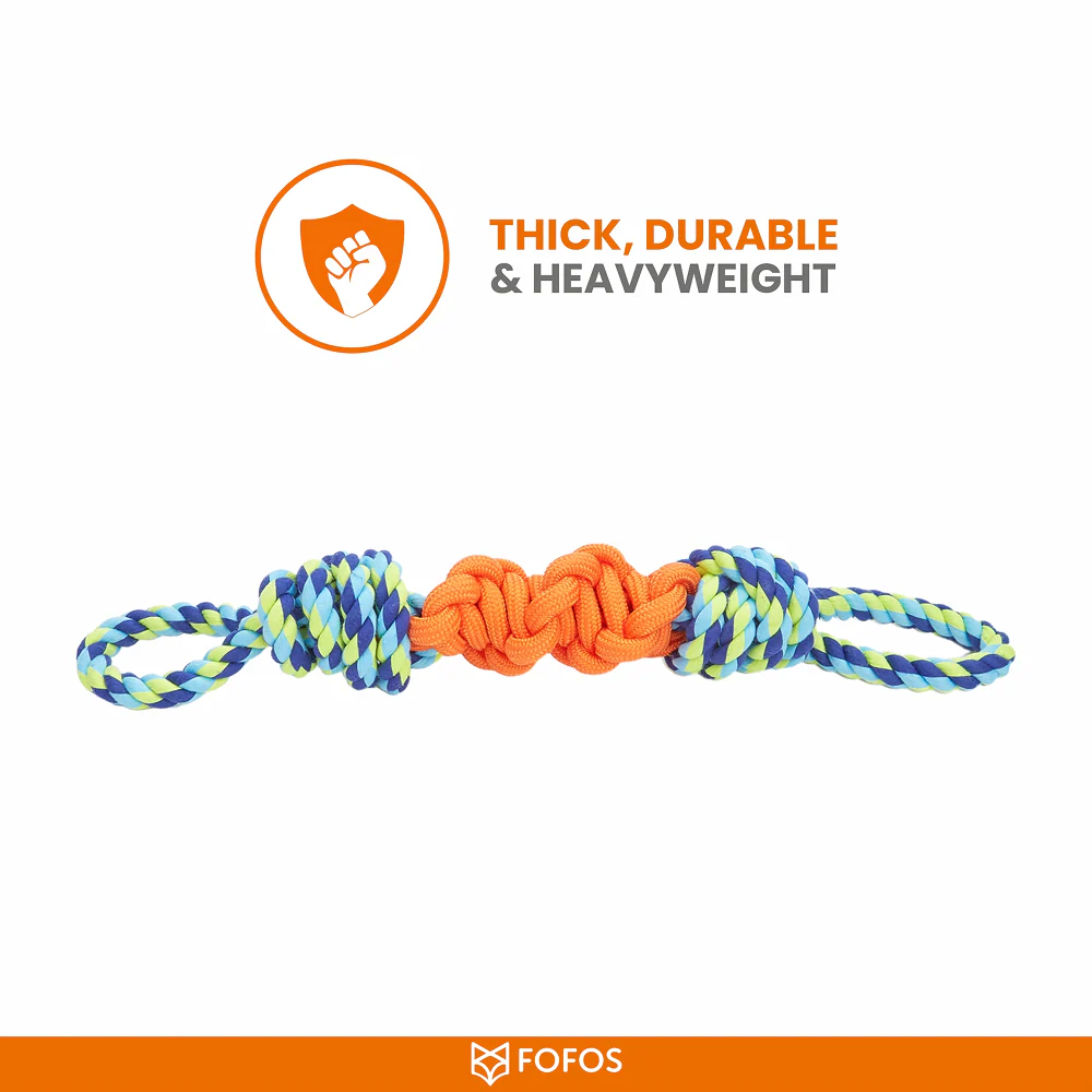 Barkbutler x Fofos Flossy Rope Toy for Dogs - Image 6