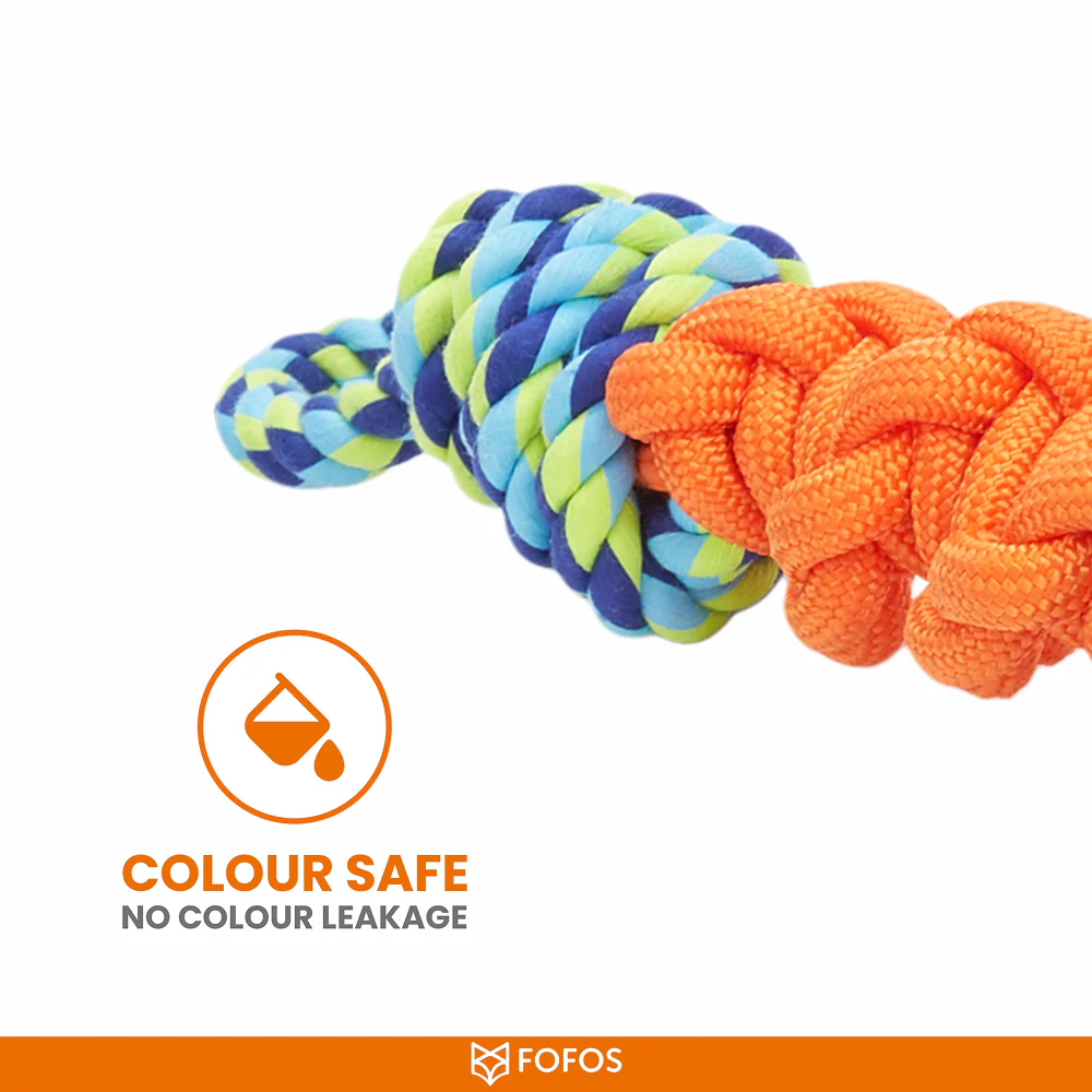 Barkbutler x Fofos Flossy Rope Toy for Dogs - Image 7
