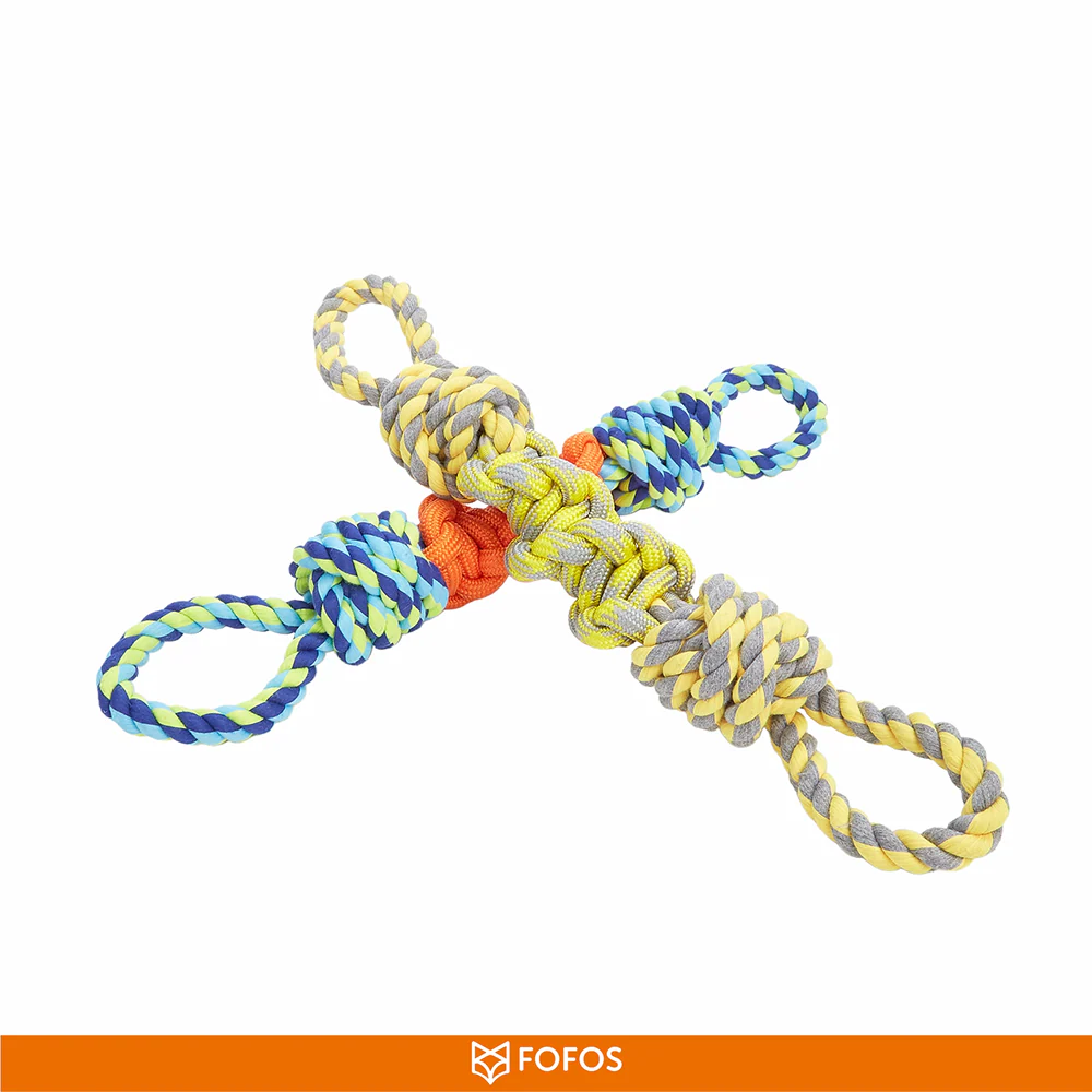 Barkbutler x Fofos Flossy Rope Toy for Dogs - Image 9