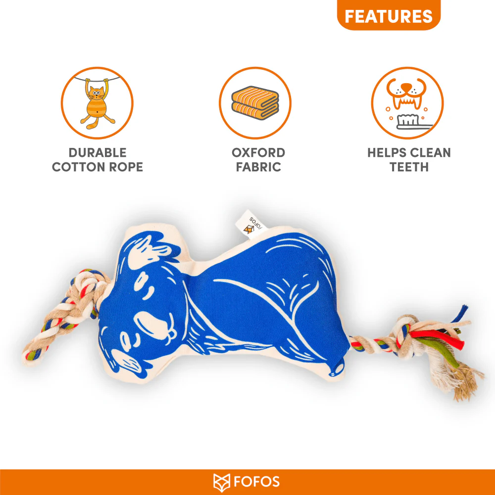 Barkbutler x Fofos Flossy Rope Toy With Koala for Dogs - Image 4