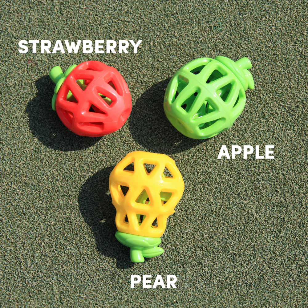 Barkbutler x Fofos Fruity Bites Treat Dispensing Strawberry Toy for Dogs - Image 10
