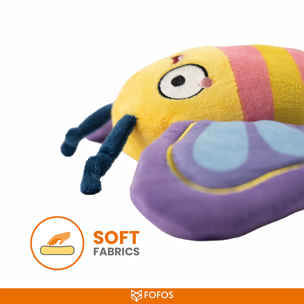 Barkbutler x Fofos Garden Butterfly Plush Toy for Dogs - Image 5