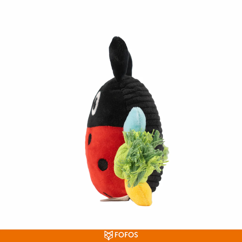 Barkbutler x Fofos Garden Ladybug Plush Toy for Dogs - Image 9