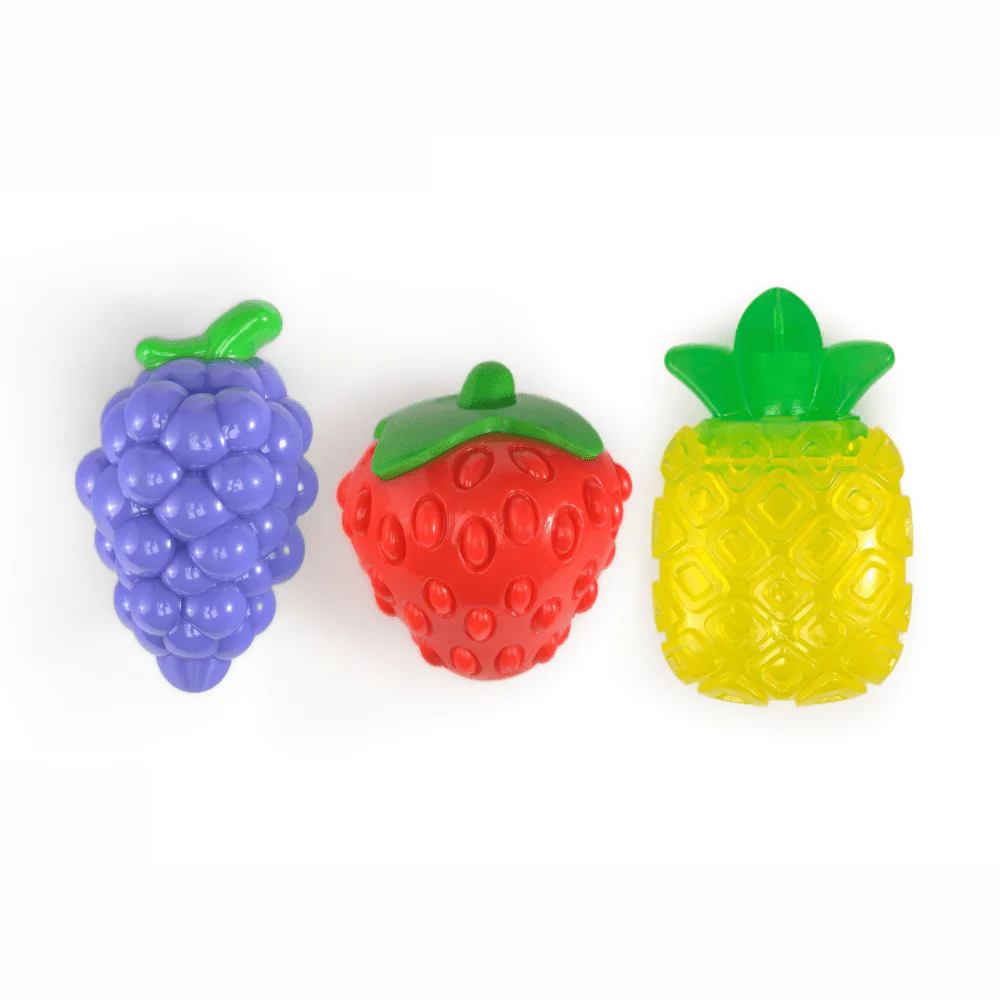 Barkbutler x Fofos Jelly Pineapple Squeaky Chew Toy for Dogs - Image 7