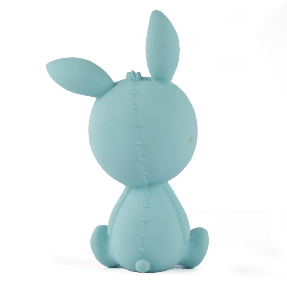 Barkbutler x Fofos Latex Bi Rabbit Toy for Dogs | For Medium Chewers (Blue) - Image 4
