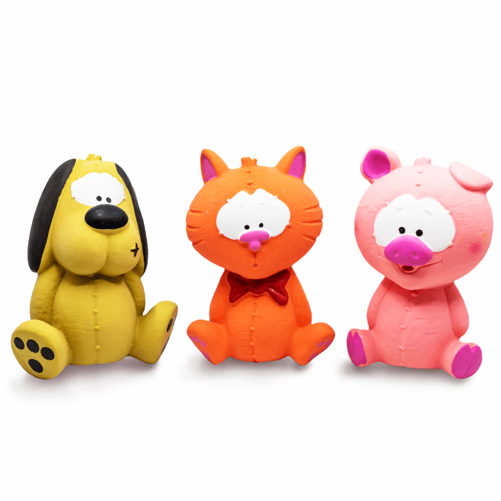 Barkbutler x Fofos Latex Bi Small Pig Toy for Dogs - Image 8