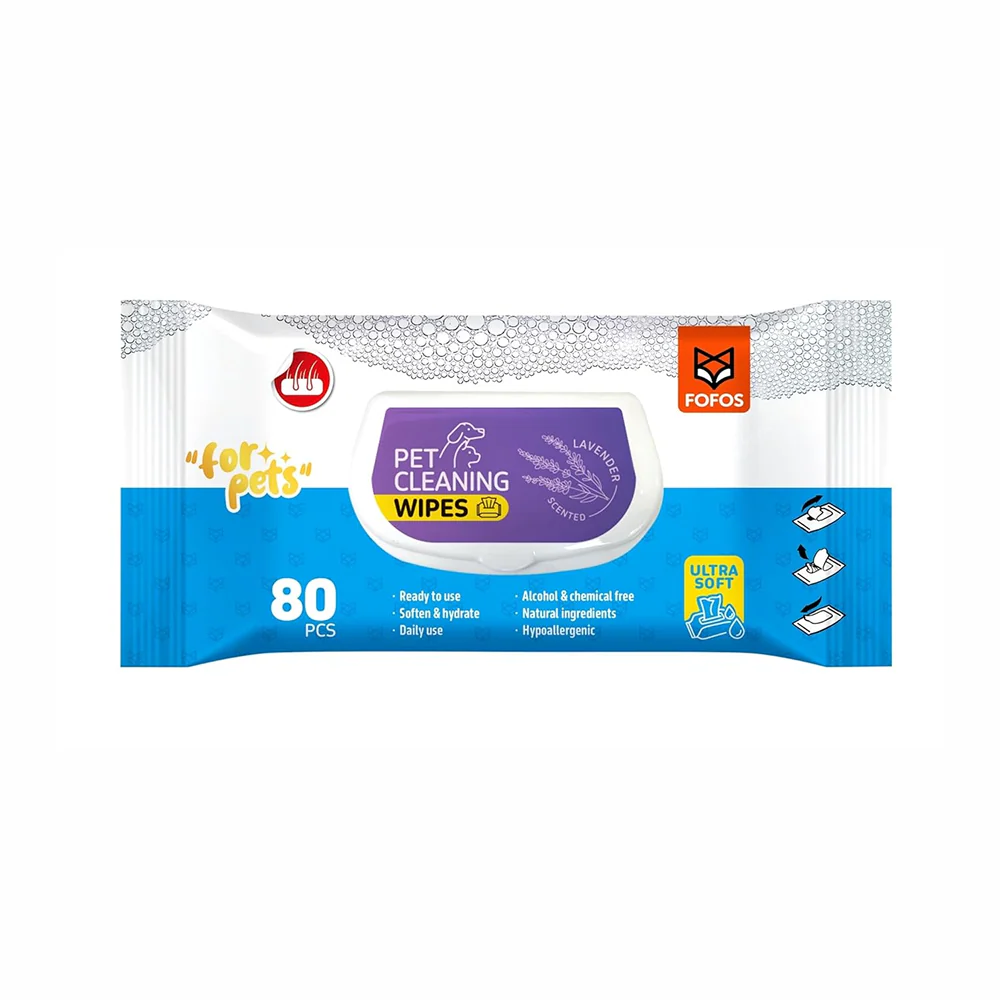 Barkbutler x Fofos Lavender Scented Cleaning Wipes for Pets - Image 9