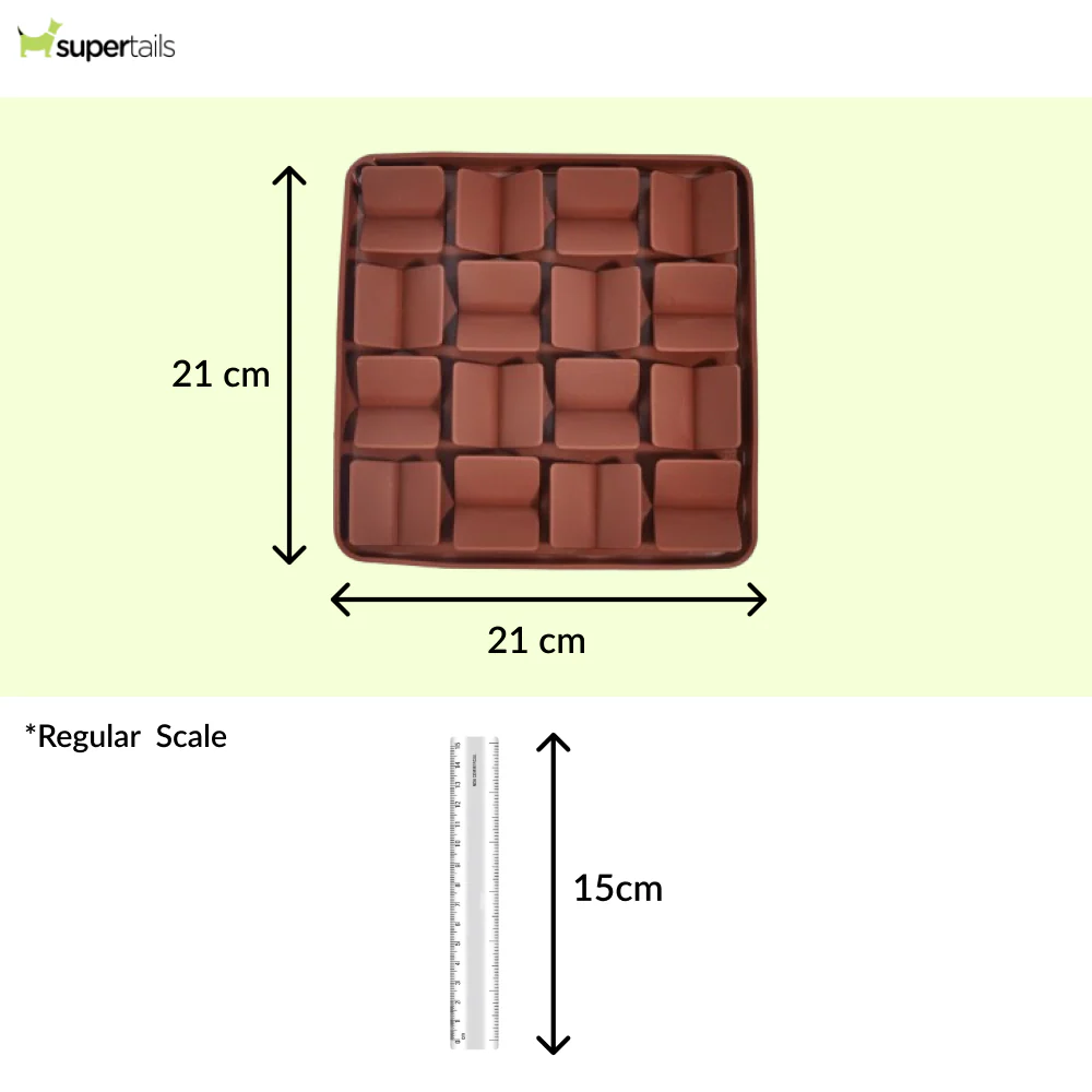 Barkbutler x Fofos Licking Mat for Dogs and Cat (Brown) - Image 2