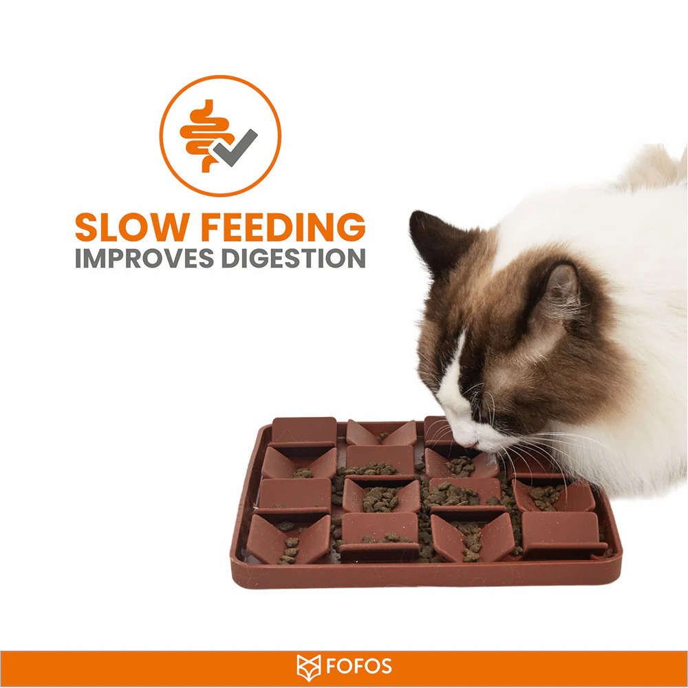 Barkbutler x Fofos Licking Mat for Dogs and Cat (Brown) - Image 4