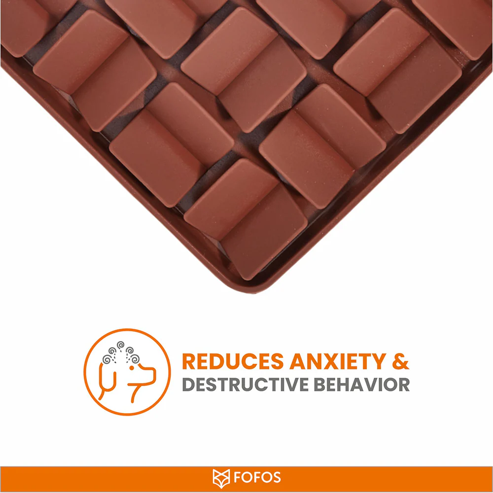 Barkbutler x Fofos Licking Mat for Dogs and Cat (Brown) - Image 5