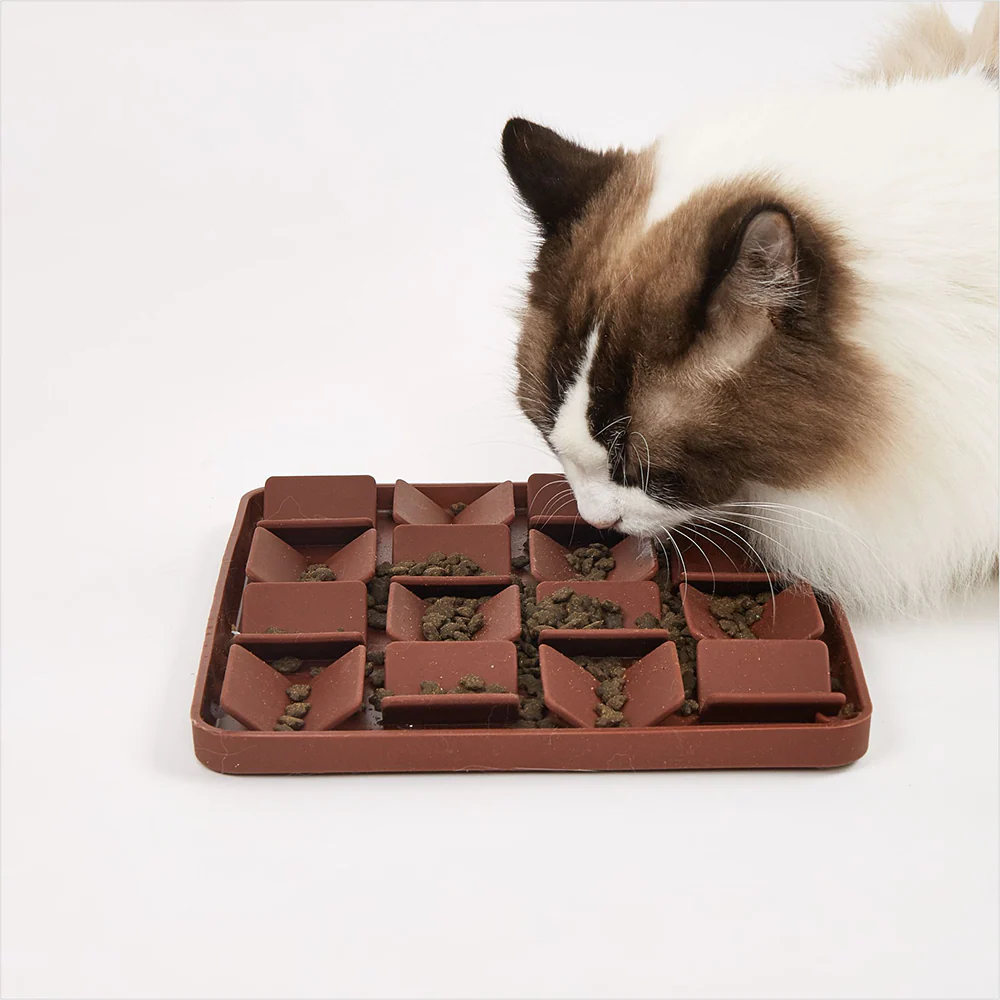 Barkbutler x Fofos Licking Mat for Dogs and Cat (Brown) - Image 8