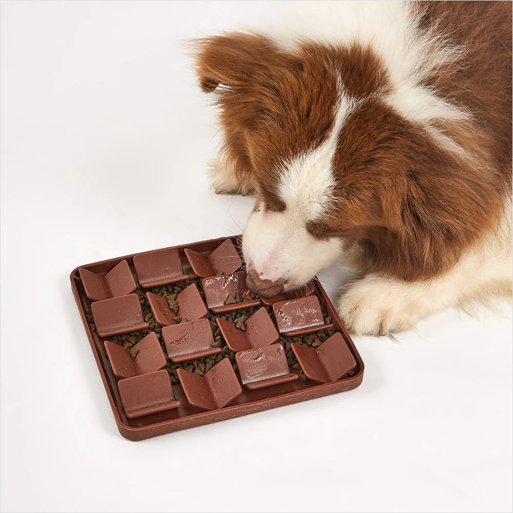 Barkbutler x Fofos Licking Mat for Dogs and Cat (Brown) - Image 9