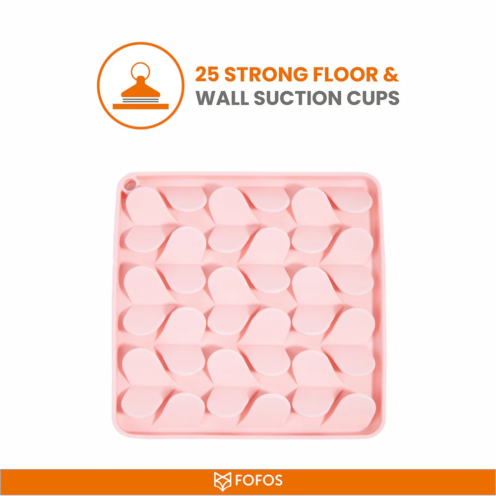 Barkbutler x Fofos Licking Mat for Dogs and Cat (Pink) - Image 6