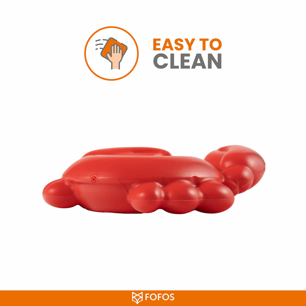 Barkbutler x Fofos Ocean Crab Squeaky Chew Toy for Dogs - Image 7