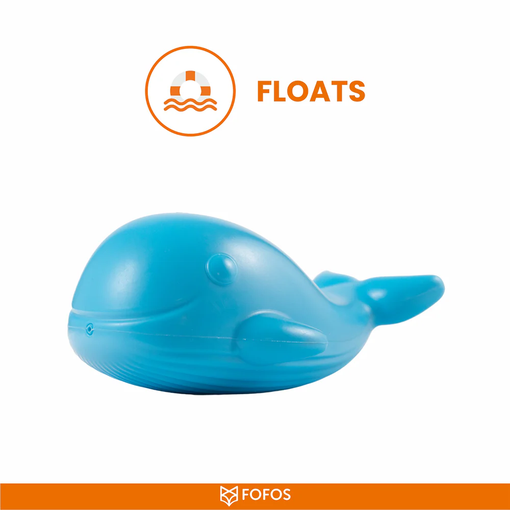 Barkbutler x Fofos Ocean Whale Squeaky Chew Toy for Dogs - Image 5