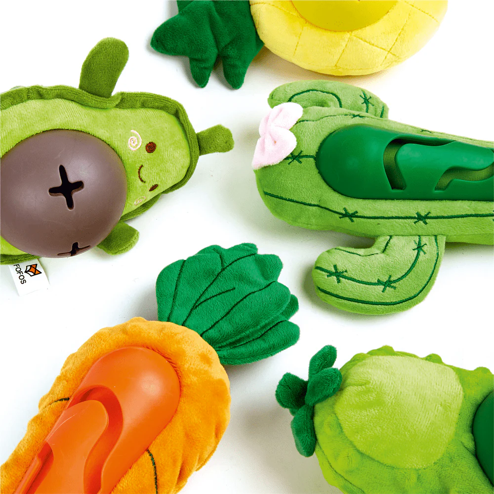Barkbutler x Fofos Pineapple Treat Toy for Dogs (Yellow) - Image 7