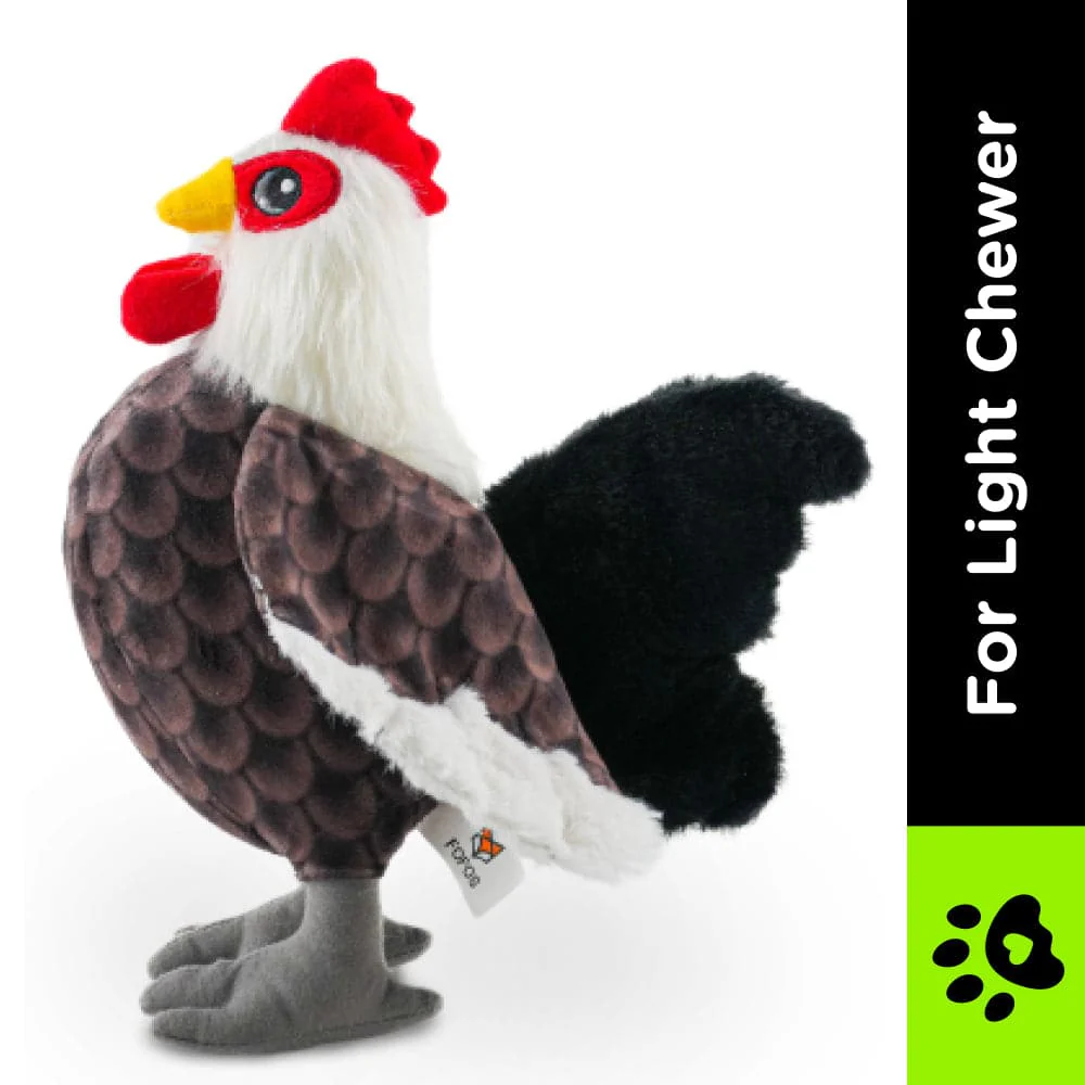 Barkbutler x Fofos Plush Rooster Toys for Dogs - Image 2