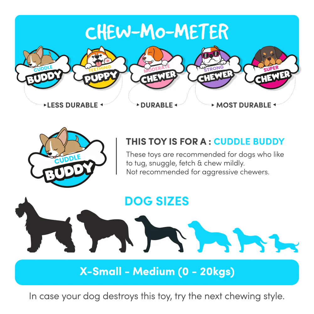 Barkbutler x Fofos Plush Rooster Toys for Dogs - Image 3