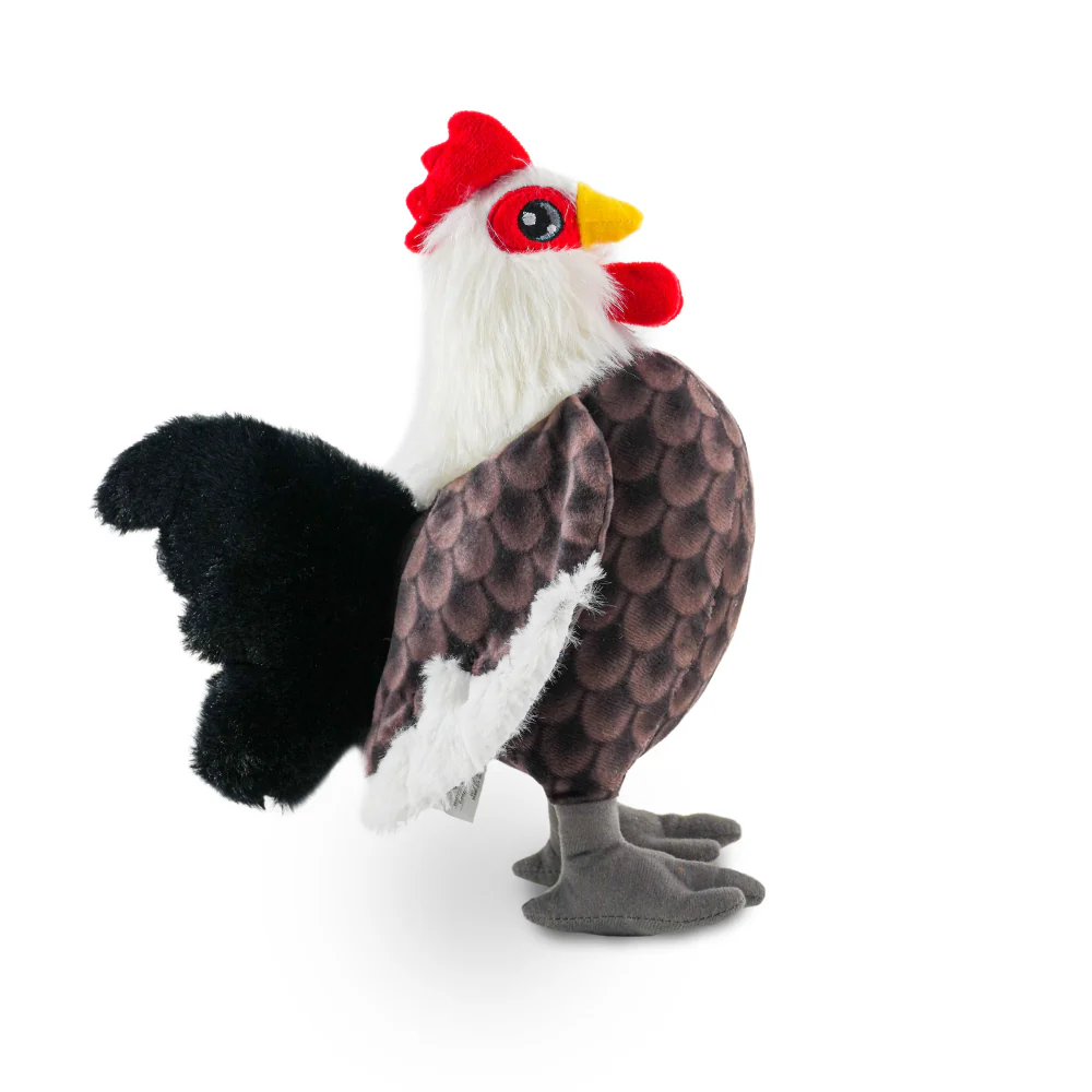 Barkbutler x Fofos Plush Rooster Toys for Dogs - Image 4