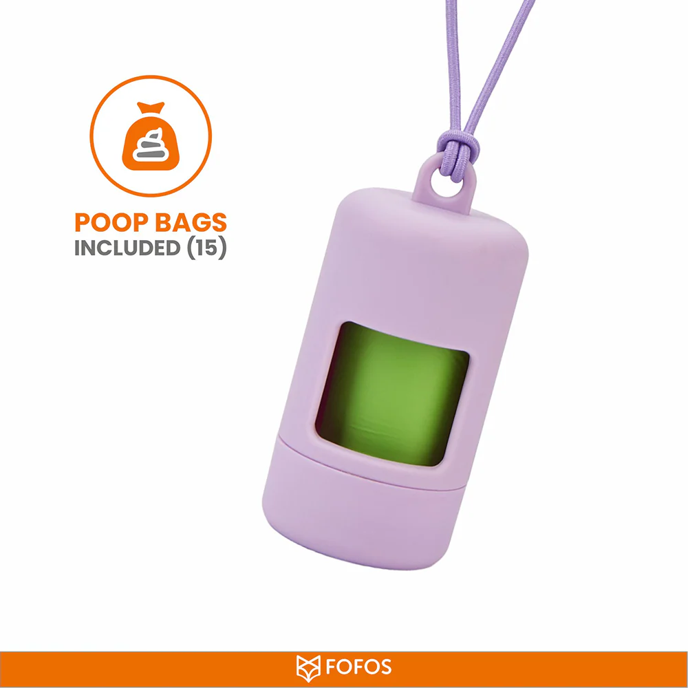 Barkbutler x Fofos Poop Bags Set for Dogs and Cats (Purple) - Image 5