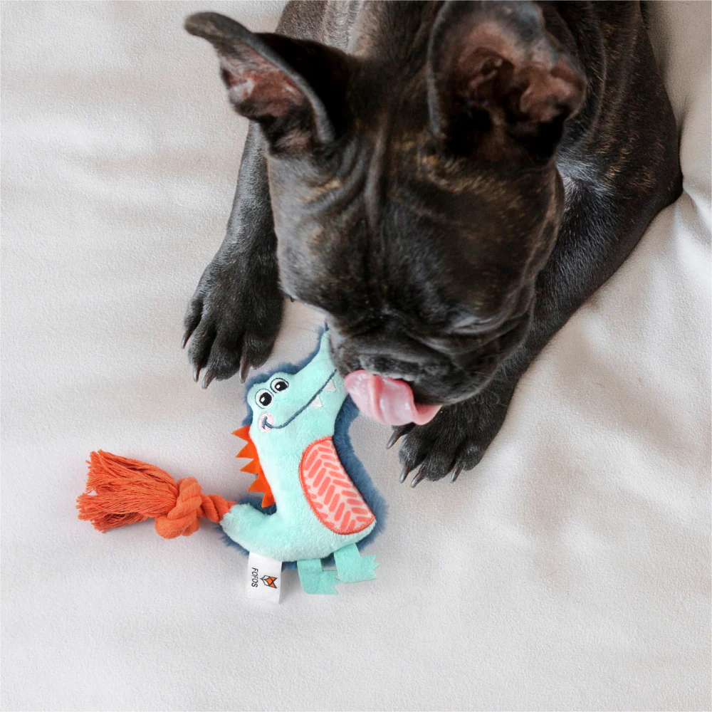 Barkbutler x Fofos Puppy Alligator Toy for Dogs - Image 4