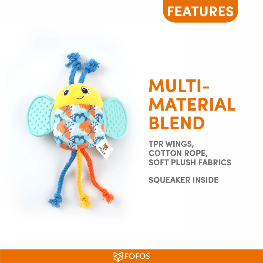 Barkbutler x Fofos Puppy Bee Toy for Dogs - Image 6