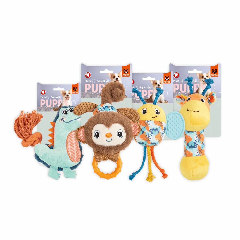 Barkbutler x Fofos Puppy Giraffe Toy for Dogs - Image 8