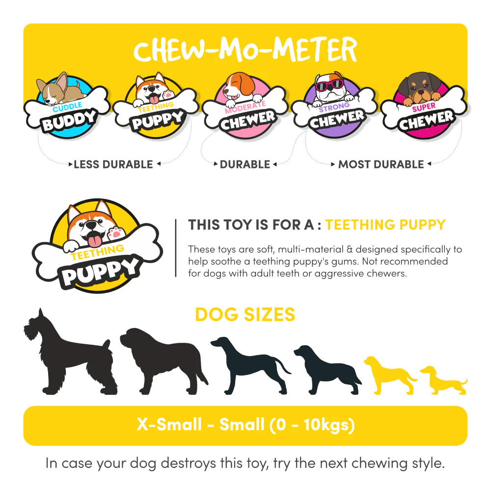 Barkbutler x Fofos Puppy Giraffe Toy for Dogs - Image 9