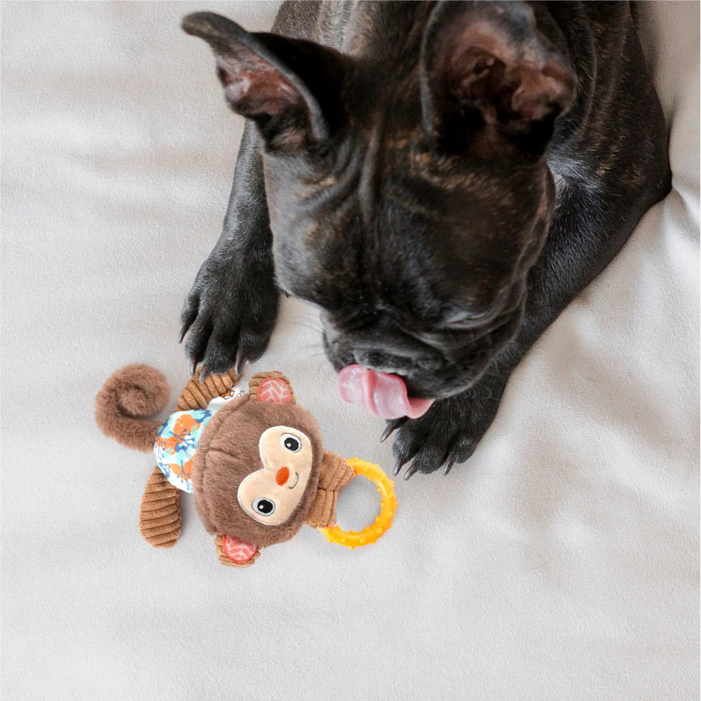 Barkbutler x Fofos Puppy Monkey Toy for Dogs - Image 8
