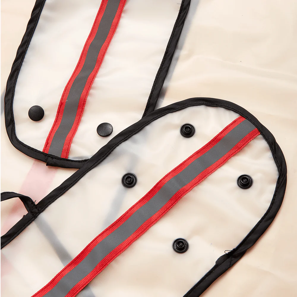 Barkbutler x Fofos Reflective Raincoat for Dogs - Image 4