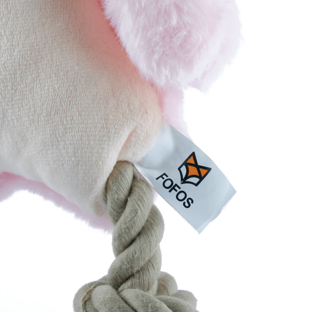 Barkbutler x Fofos Ropeleg plush Rabbit Toy for Dogs - Image 5