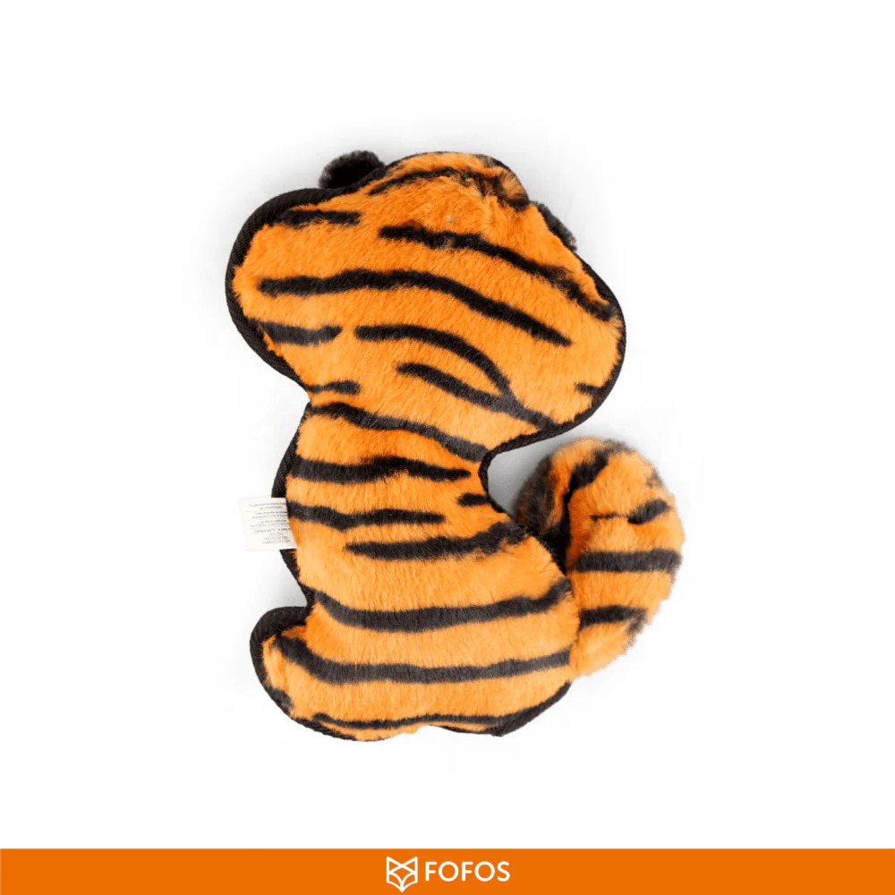 Barkbutler x Fofos Safari Line Tiger Plush Toy for Dogs - Image 5